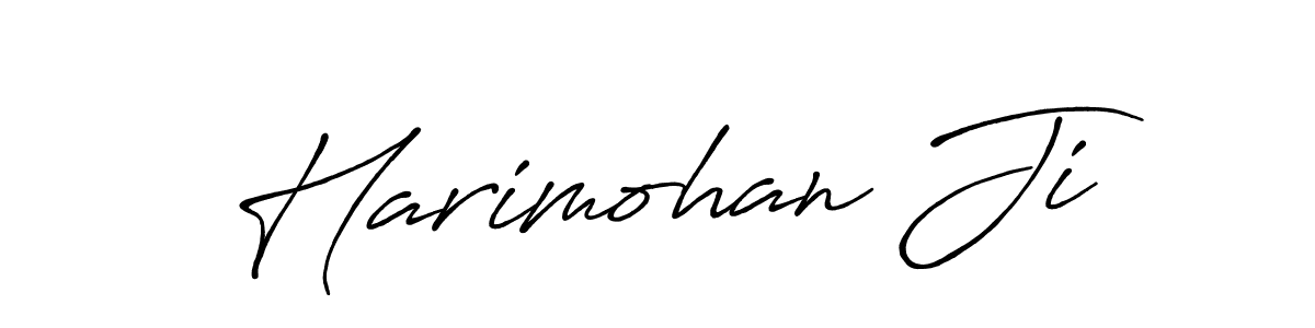 Make a beautiful signature design for name Harimohan Ji. Use this online signature maker to create a handwritten signature for free. Harimohan Ji signature style 7 images and pictures png