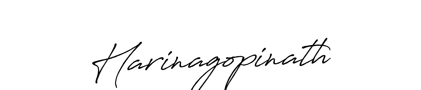 Harinagopinath stylish signature style. Best Handwritten Sign (Antro_Vectra_Bolder) for my name. Handwritten Signature Collection Ideas for my name Harinagopinath. Harinagopinath signature style 7 images and pictures png