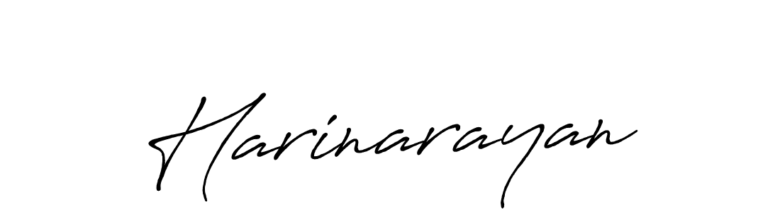 Create a beautiful signature design for name Harinarayan. With this signature (Antro_Vectra_Bolder) fonts, you can make a handwritten signature for free. Harinarayan signature style 7 images and pictures png