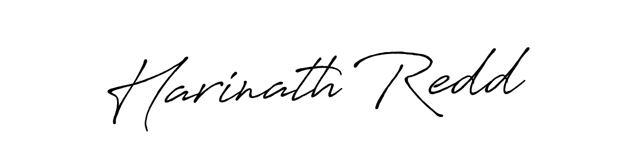 Use a signature maker to create a handwritten signature online. With this signature software, you can design (Antro_Vectra_Bolder) your own signature for name Harinath Redd. Harinath Redd signature style 7 images and pictures png