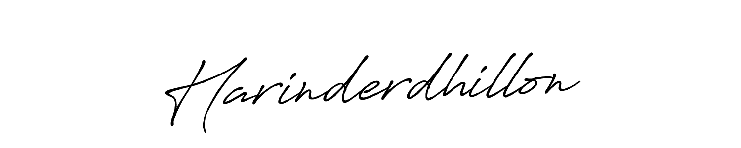 How to make Harinderdhillon name signature. Use Antro_Vectra_Bolder style for creating short signs online. This is the latest handwritten sign. Harinderdhillon signature style 7 images and pictures png