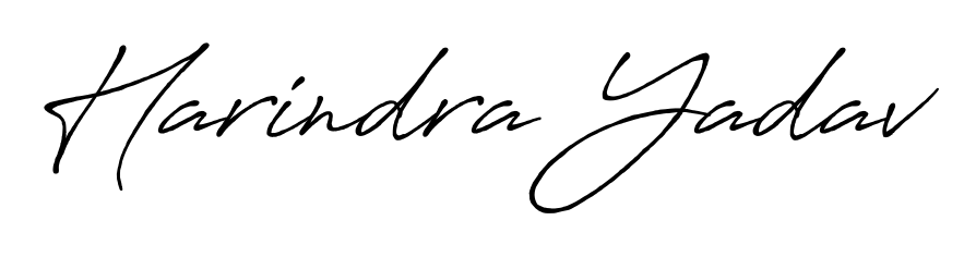 Turn your name Harindra Yadav into a signature brand with Antro_Vectra_Bolder styling. Download in standard PNG or transparent format anytime. Harindra Yadav signature style 7 images and pictures png