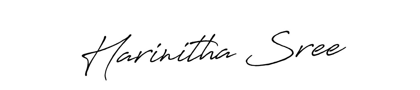 Also You can easily find your signature by using the search form. We will create Harinitha Sree name handwritten signature images for you free of cost using Antro_Vectra_Bolder sign style. Harinitha Sree signature style 7 images and pictures png