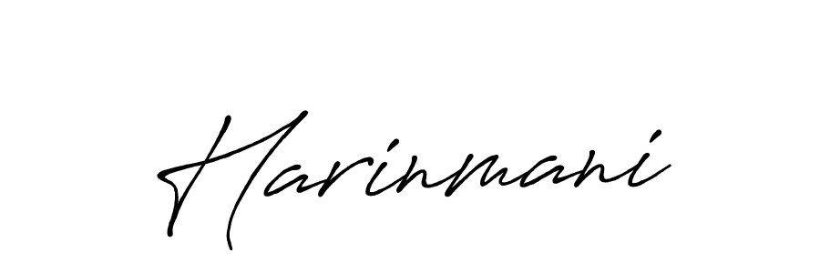 You should practise on your own different ways (Antro_Vectra_Bolder) to write your name (Harinmani) in signature. don't let someone else do it for you. Harinmani signature style 7 images and pictures png