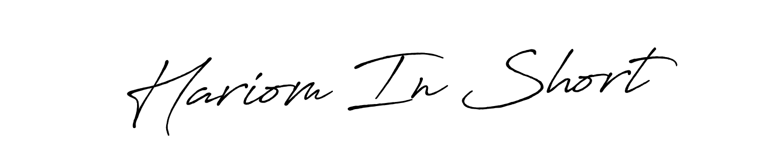 Check out images of Autograph of Hariom In Short name. Actor Hariom In Short Signature Style. Antro_Vectra_Bolder is a professional sign style online. Hariom In Short signature style 7 images and pictures png