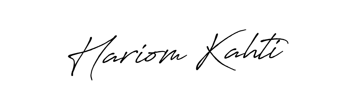 Check out images of Autograph of Hariom Kahti name. Actor Hariom Kahti Signature Style. Antro_Vectra_Bolder is a professional sign style online. Hariom Kahti signature style 7 images and pictures png