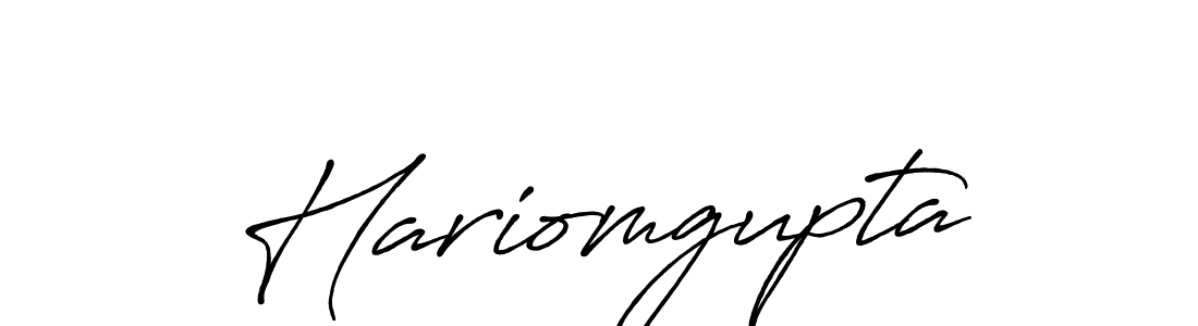 Antro_Vectra_Bolder is a professional signature style that is perfect for those who want to add a touch of class to their signature. It is also a great choice for those who want to make their signature more unique. Get Hariomgupta name to fancy signature for free. Hariomgupta signature style 7 images and pictures png