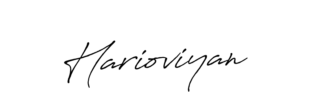 Also You can easily find your signature by using the search form. We will create Harioviyan name handwritten signature images for you free of cost using Antro_Vectra_Bolder sign style. Harioviyan signature style 7 images and pictures png