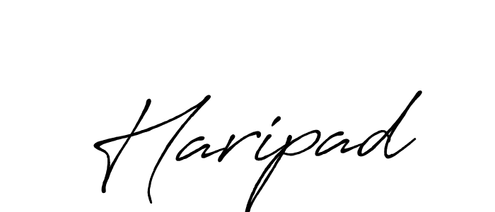 Once you've used our free online signature maker to create your best signature Antro_Vectra_Bolder style, it's time to enjoy all of the benefits that Haripad name signing documents. Haripad signature style 7 images and pictures png