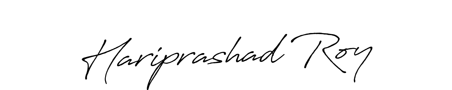 You can use this online signature creator to create a handwritten signature for the name Hariprashad Roy. This is the best online autograph maker. Hariprashad Roy signature style 7 images and pictures png