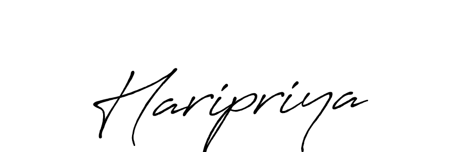 How to Draw Haripriya signature style? Antro_Vectra_Bolder is a latest design signature styles for name Haripriya. Haripriya signature style 7 images and pictures png