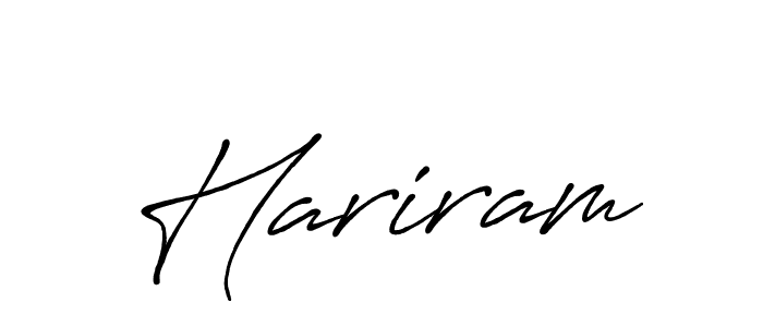 Similarly Antro_Vectra_Bolder is the best handwritten signature design. Signature creator online .You can use it as an online autograph creator for name Hariram. Hariram signature style 7 images and pictures png