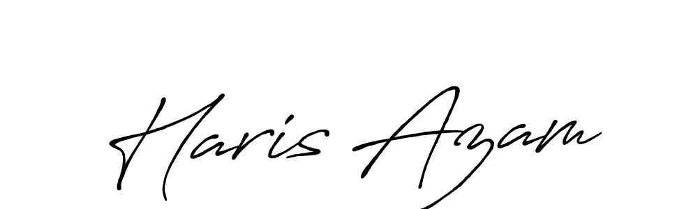 Make a short Haris Azam signature style. Manage your documents anywhere anytime using Antro_Vectra_Bolder. Create and add eSignatures, submit forms, share and send files easily. Haris Azam signature style 7 images and pictures png