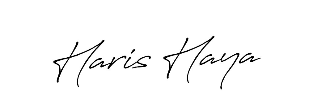 Once you've used our free online signature maker to create your best signature Antro_Vectra_Bolder style, it's time to enjoy all of the benefits that Haris Haya name signing documents. Haris Haya signature style 7 images and pictures png