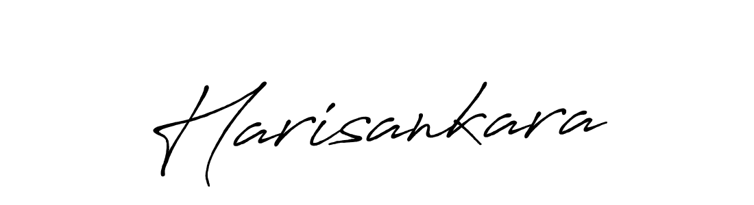 Create a beautiful signature design for name Harisankara. With this signature (Antro_Vectra_Bolder) fonts, you can make a handwritten signature for free. Harisankara signature style 7 images and pictures png