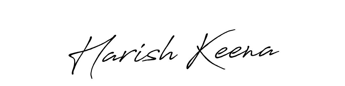 if you are searching for the best signature style for your name Harish Keena. so please give up your signature search. here we have designed multiple signature styles  using Antro_Vectra_Bolder. Harish Keena signature style 7 images and pictures png