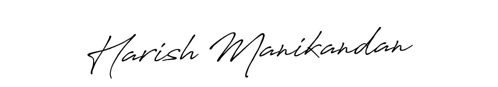 if you are searching for the best signature style for your name Harish Manikandan. so please give up your signature search. here we have designed multiple signature styles  using Antro_Vectra_Bolder. Harish Manikandan signature style 7 images and pictures png