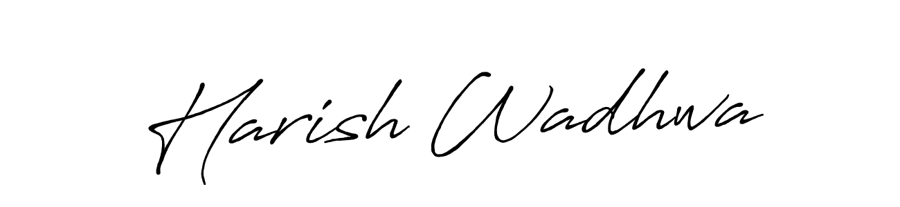 Similarly Antro_Vectra_Bolder is the best handwritten signature design. Signature creator online .You can use it as an online autograph creator for name Harish Wadhwa. Harish Wadhwa signature style 7 images and pictures png