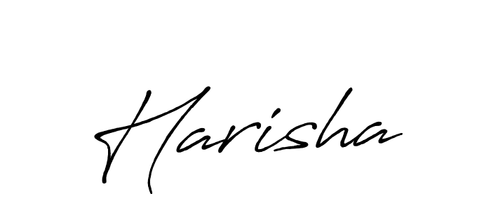 Once you've used our free online signature maker to create your best signature Antro_Vectra_Bolder style, it's time to enjoy all of the benefits that Harisha name signing documents. Harisha signature style 7 images and pictures png