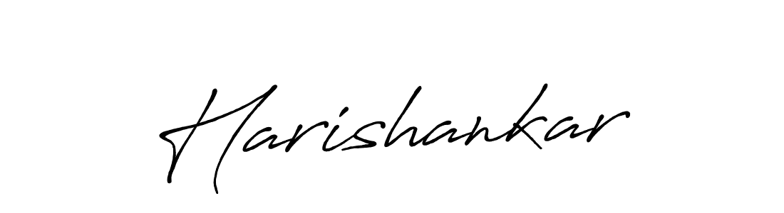 It looks lik you need a new signature style for name Harishankar. Design unique handwritten (Antro_Vectra_Bolder) signature with our free signature maker in just a few clicks. Harishankar signature style 7 images and pictures png