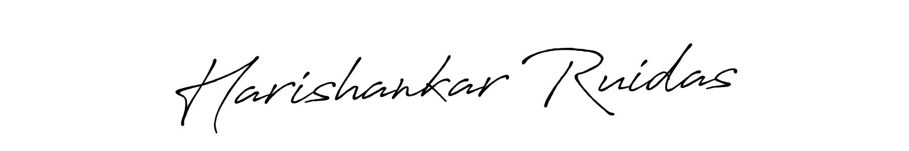 This is the best signature style for the Harishankar Ruidas name. Also you like these signature font (Antro_Vectra_Bolder). Mix name signature. Harishankar Ruidas signature style 7 images and pictures png