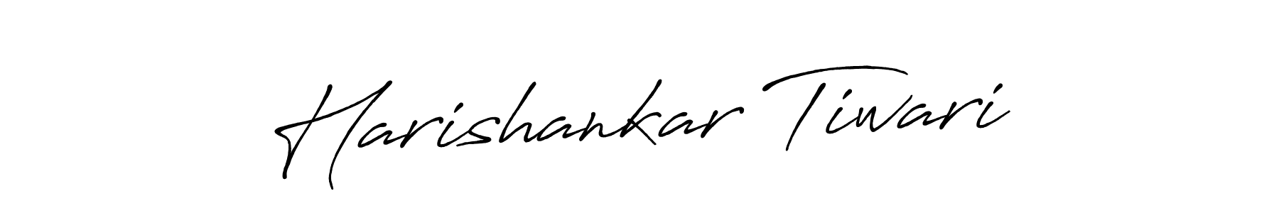 Also we have Harishankar Tiwari name is the best signature style. Create professional handwritten signature collection using Antro_Vectra_Bolder autograph style. Harishankar Tiwari signature style 7 images and pictures png