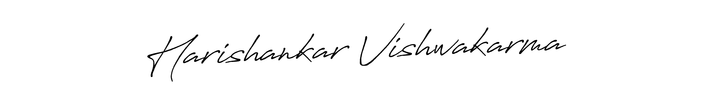 It looks lik you need a new signature style for name Harishankar Vishwakarma. Design unique handwritten (Antro_Vectra_Bolder) signature with our free signature maker in just a few clicks. Harishankar Vishwakarma signature style 7 images and pictures png