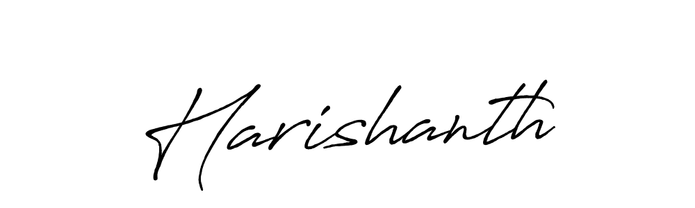 You should practise on your own different ways (Antro_Vectra_Bolder) to write your name (Harishanth) in signature. don't let someone else do it for you. Harishanth signature style 7 images and pictures png