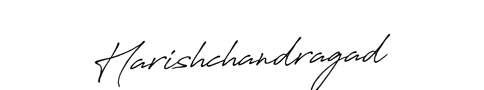 Also we have Harishchandragad name is the best signature style. Create professional handwritten signature collection using Antro_Vectra_Bolder autograph style. Harishchandragad signature style 7 images and pictures png