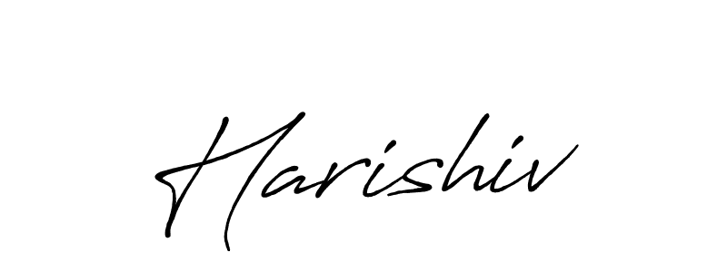 Harishiv stylish signature style. Best Handwritten Sign (Antro_Vectra_Bolder) for my name. Handwritten Signature Collection Ideas for my name Harishiv. Harishiv signature style 7 images and pictures png