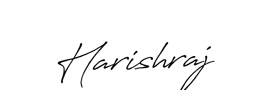 Design your own signature with our free online signature maker. With this signature software, you can create a handwritten (Antro_Vectra_Bolder) signature for name Harishraj. Harishraj signature style 7 images and pictures png