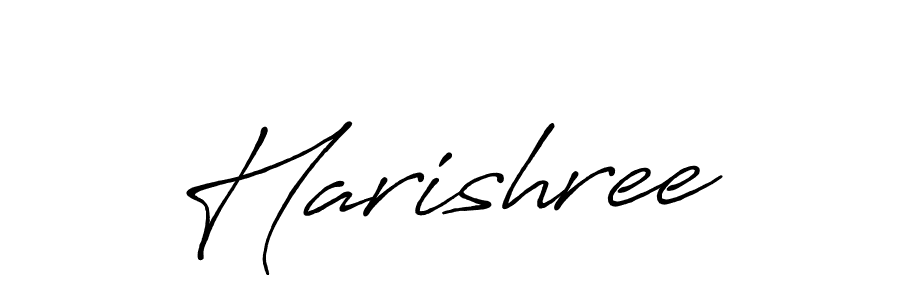 The best way (Antro_Vectra_Bolder) to make a short signature is to pick only two or three words in your name. The name Harishree include a total of six letters. For converting this name. Harishree signature style 7 images and pictures png