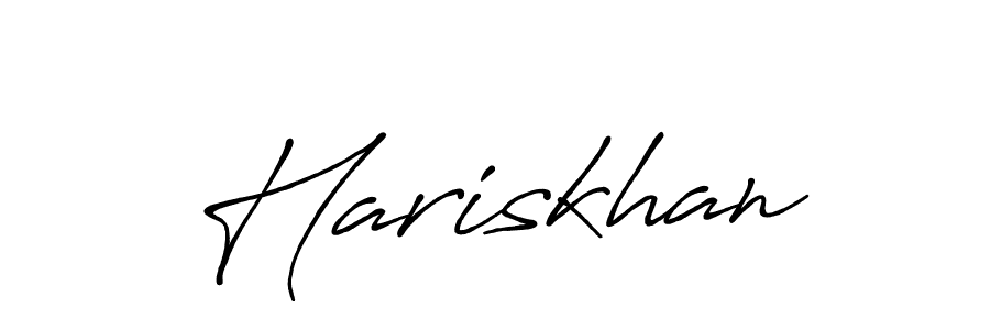 Once you've used our free online signature maker to create your best signature Antro_Vectra_Bolder style, it's time to enjoy all of the benefits that Hariskhan name signing documents. Hariskhan signature style 7 images and pictures png