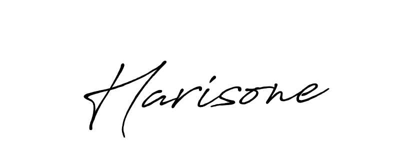 Also we have Harisone name is the best signature style. Create professional handwritten signature collection using Antro_Vectra_Bolder autograph style. Harisone signature style 7 images and pictures png