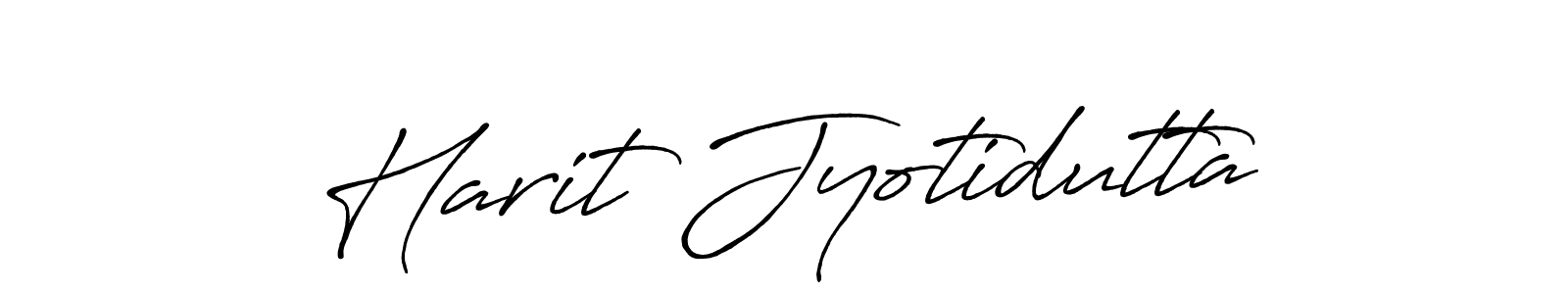 Once you've used our free online signature maker to create your best signature Antro_Vectra_Bolder style, it's time to enjoy all of the benefits that Harit Jyotidutta name signing documents. Harit Jyotidutta signature style 7 images and pictures png