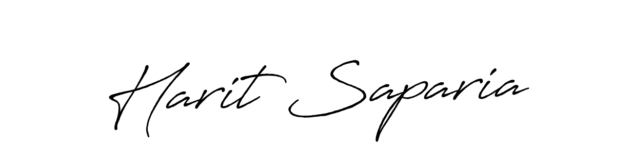 Once you've used our free online signature maker to create your best signature Antro_Vectra_Bolder style, it's time to enjoy all of the benefits that Harit Saparia name signing documents. Harit Saparia signature style 7 images and pictures png