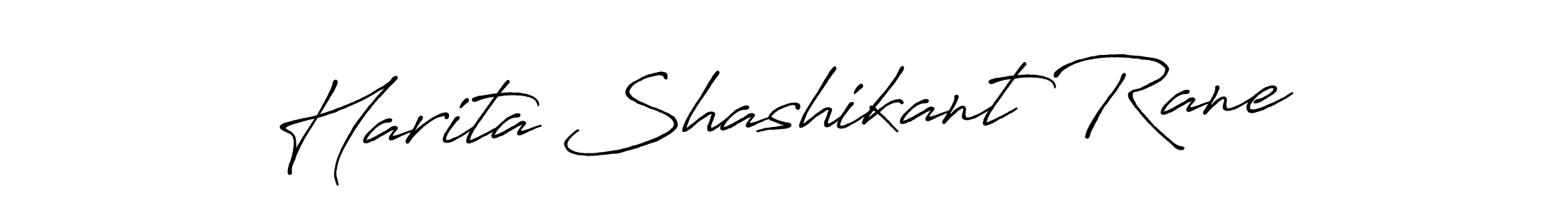 You can use this online signature creator to create a handwritten signature for the name Harita Shashikant Rane. This is the best online autograph maker. Harita Shashikant Rane signature style 7 images and pictures png