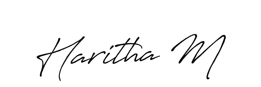 See photos of Haritha M official signature by Spectra . Check more albums & portfolios. Read reviews & check more about Antro_Vectra_Bolder font. Haritha M signature style 7 images and pictures png