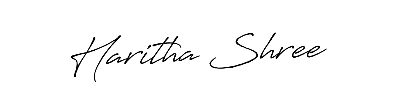 if you are searching for the best signature style for your name Haritha Shree. so please give up your signature search. here we have designed multiple signature styles  using Antro_Vectra_Bolder. Haritha Shree signature style 7 images and pictures png