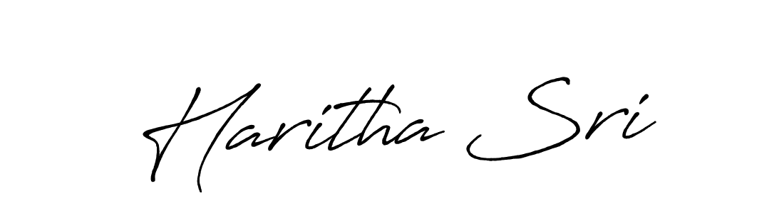 You can use this online signature creator to create a handwritten signature for the name Haritha Sri. This is the best online autograph maker. Haritha Sri signature style 7 images and pictures png