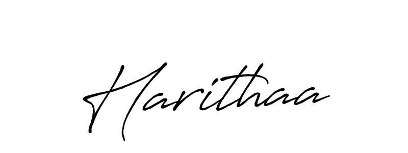 Similarly Antro_Vectra_Bolder is the best handwritten signature design. Signature creator online .You can use it as an online autograph creator for name Harithaa. Harithaa signature style 7 images and pictures png