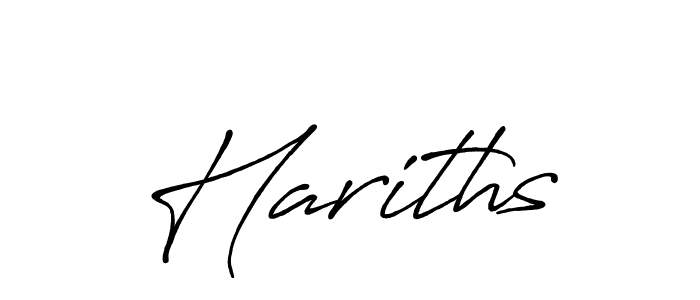 Best and Professional Signature Style for Hariths. Antro_Vectra_Bolder Best Signature Style Collection. Hariths signature style 7 images and pictures png