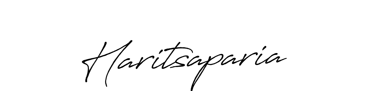 Also You can easily find your signature by using the search form. We will create Haritsaparia name handwritten signature images for you free of cost using Antro_Vectra_Bolder sign style. Haritsaparia signature style 7 images and pictures png