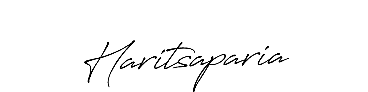 Also You can easily find your signature by using the search form. We will create Haritsaparia name handwritten signature images for you free of cost using Antro_Vectra_Bolder sign style. Haritsaparia signature style 7 images and pictures png