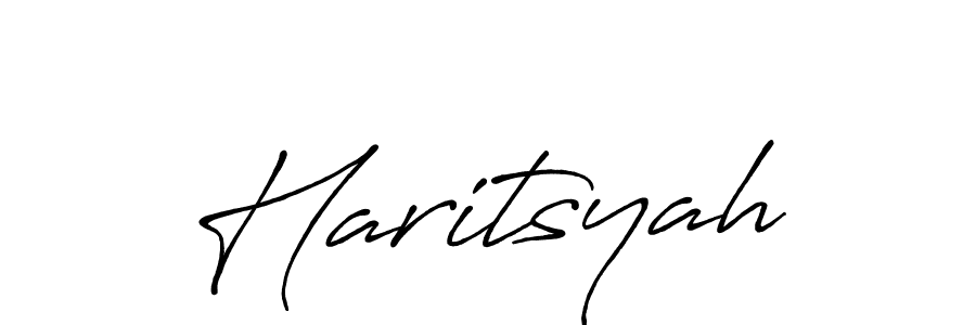 The best way (Antro_Vectra_Bolder) to make a short signature is to pick only two or three words in your name. The name Haritsyah include a total of six letters. For converting this name. Haritsyah signature style 7 images and pictures png