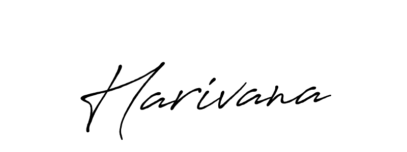 How to Draw Harivana signature style? Antro_Vectra_Bolder is a latest design signature styles for name Harivana. Harivana signature style 7 images and pictures png