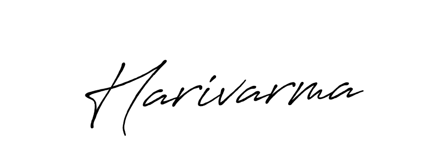 Also we have Harivarma name is the best signature style. Create professional handwritten signature collection using Antro_Vectra_Bolder autograph style. Harivarma signature style 7 images and pictures png