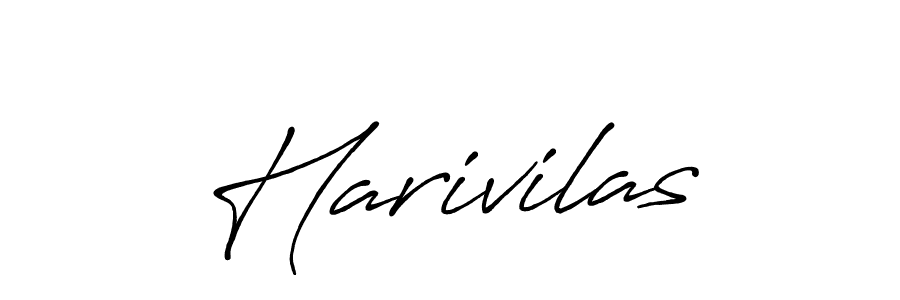 Make a beautiful signature design for name Harivilas. With this signature (Antro_Vectra_Bolder) style, you can create a handwritten signature for free. Harivilas signature style 7 images and pictures png