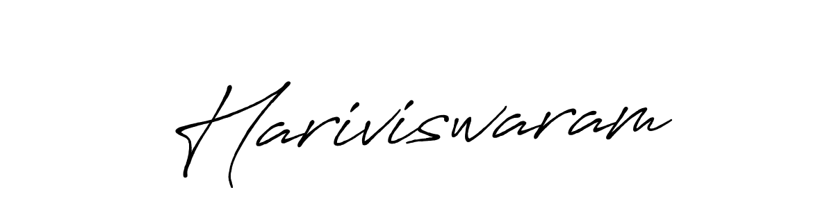 Also You can easily find your signature by using the search form. We will create Hariviswaram name handwritten signature images for you free of cost using Antro_Vectra_Bolder sign style. Hariviswaram signature style 7 images and pictures png