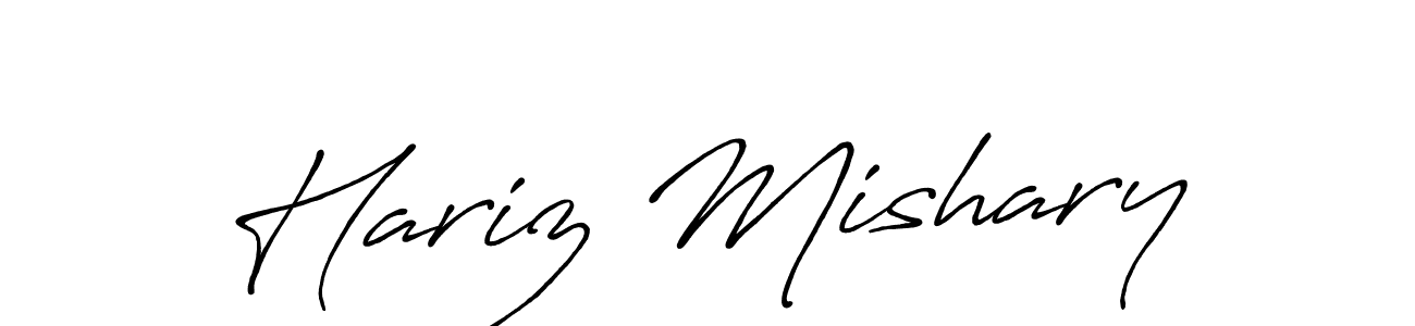 if you are searching for the best signature style for your name Hariz Mishary. so please give up your signature search. here we have designed multiple signature styles  using Antro_Vectra_Bolder. Hariz Mishary signature style 7 images and pictures png